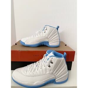 Air Jordan 12 Melo White University Blue CT8013-112 NIB Size